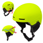 Kask narciarski Meteor Avalo M 55-58 cm neonowy żółty