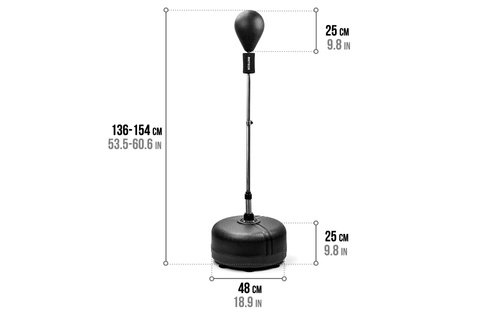 Gruszka bokserska Meteor 136-154 cm