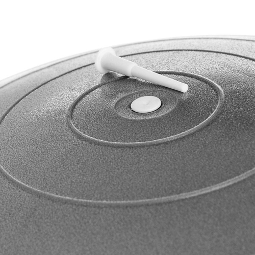 Piłka fitness Meteor 85 cm srebrna