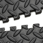 Fitness Puzzle Mat Meteor, 6 Pieces, 180 × 120 cm, EVA Foam