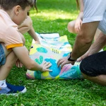Picnic Blanket Meteor 2XL 200x200 cm tropics