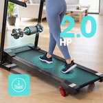 Bieżnia elektryczna z uchwytem Meteor 1-16 km/h