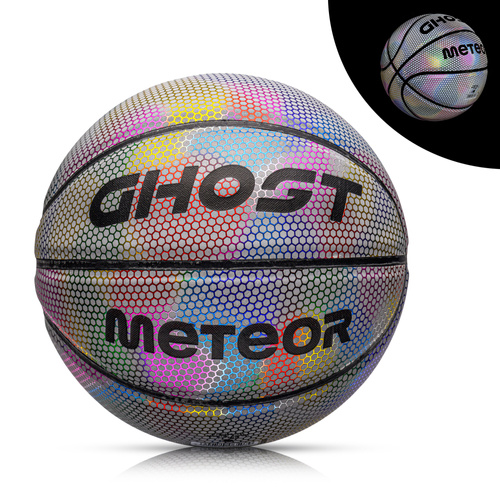 Piłka do koszykówki Meteor Ghost Holo 7