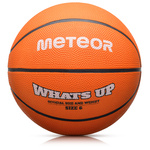 Piłka do koszykówki Meteor What's up 6 pomarańczowy