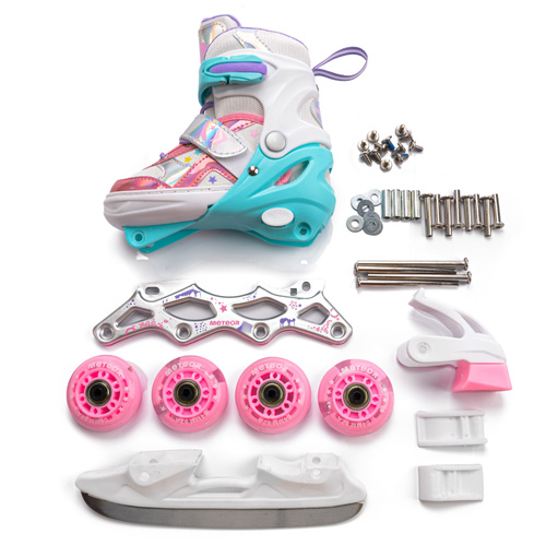 Rolki 4w1 Meteor Lunar M 34-37