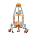 Wooden rocket – space station