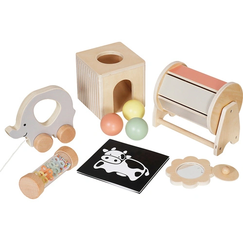 Drewniany zestaw Montessori