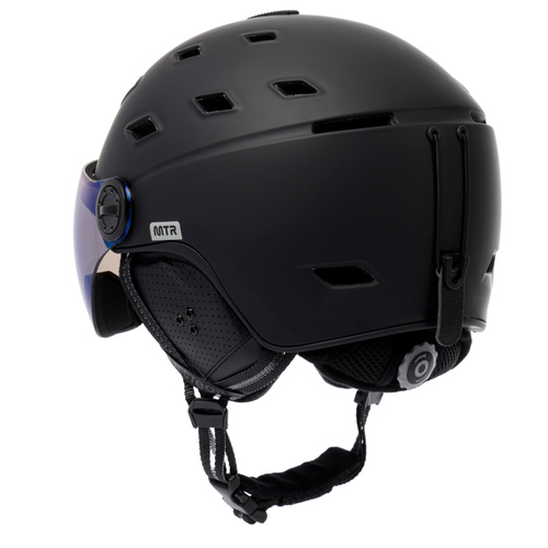 Ski helmet Meteor Glide L 58-61 cm black