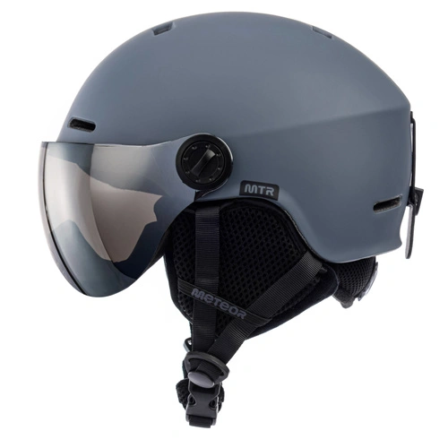 Ski helmet Meteor Falven L 58-61 cm gray