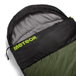 Sleeping bag Meteor Bombay L green/black