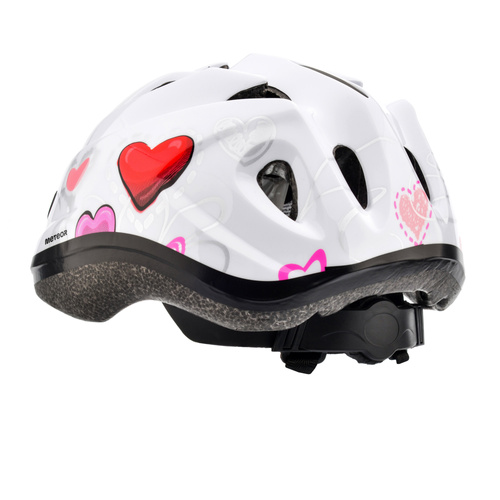 Kids bike helmet KS07 S 48-52 cm Hearts