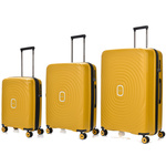 Zestaw Walizek SwissBags Echo musztardowy