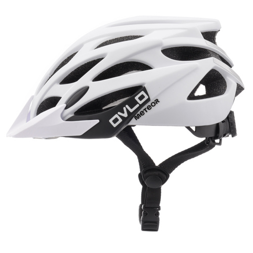 Bike helmet Meteor Ovlo L 58-61 cm white