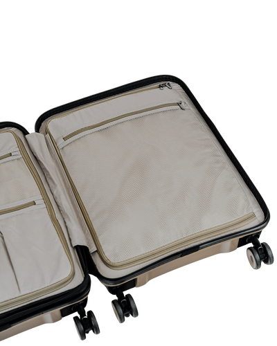 Walizka kabinowa SwissBags Echo 55 cm szampański