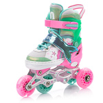 Inline skates Meteor 4in1 Mermaid pink XS 25-28