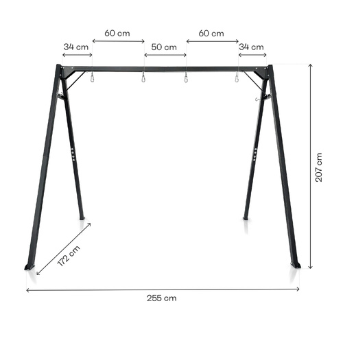 Meteor garden swing frame W-5050