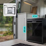 Lodówka kompresorowa Meteor CR65X 58.4 l