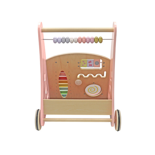 Wooden Manipulative Walker pink