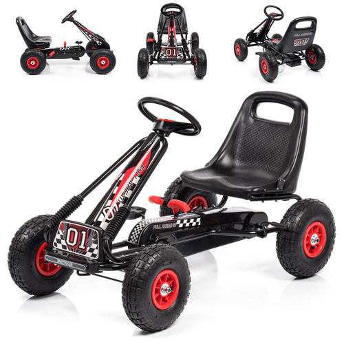 Gokart na pedały Meteor GM/15 czerwony