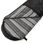 Meteor Sleeping bag Timber cotton black