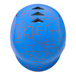 Kask rowerowy Meteor KS02 S 48-52 cm niebieski