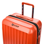 Średnia Walizka SwissBags Cosmos 67cm Ciemny pomarańczowy