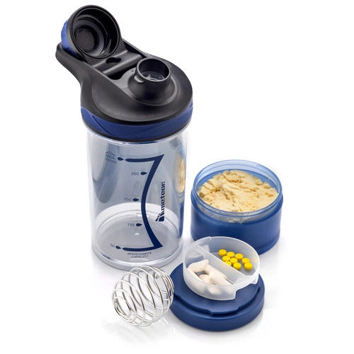 Shaker Meteor bottle 500 ml blue