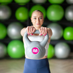 Kettle bell bitumiczny Meteor 8 kg