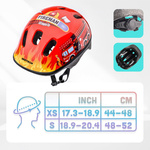 Kids bike helmet KS06 S 48-52 cm Firetracker