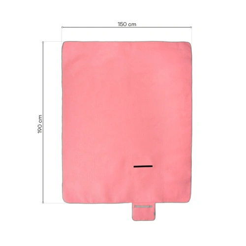 Picnic Blanket Meteor 150x190 cm pink