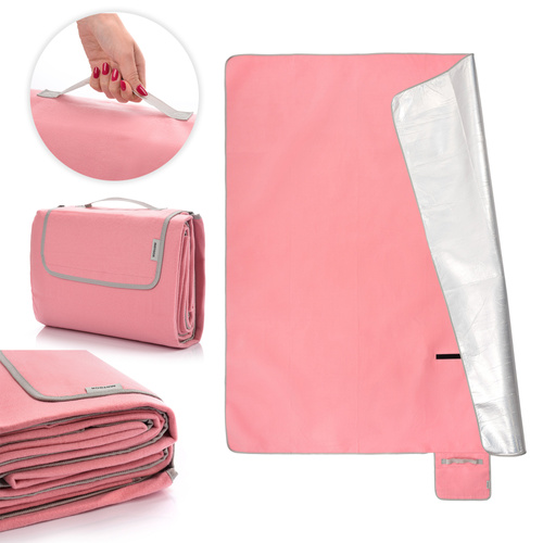 Picnic Blanket Meteor XL 175x200 cm pink