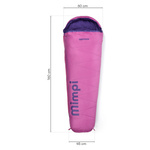 Meteor Mimpi sleeping bag pink/purple