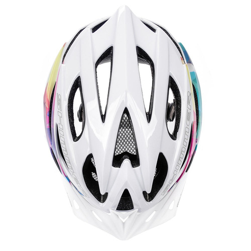 Meteor cycling helmet Shimmer S white in mold
