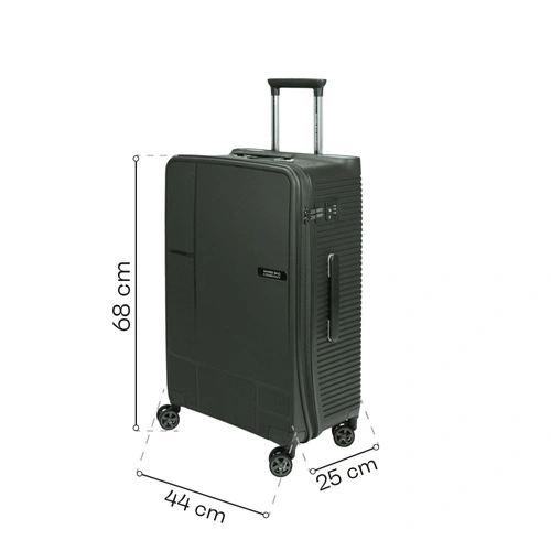 SwissBags Magna medium case 68 cm green