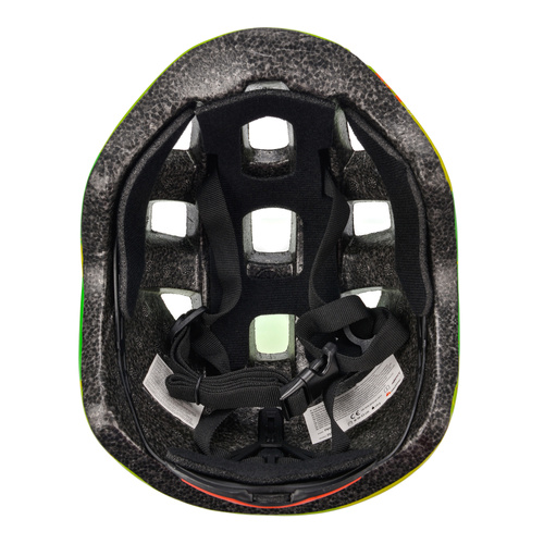 Kask rowerowy dla dzieci Meteor PNY11 S 43-48 cm Dogs zielony