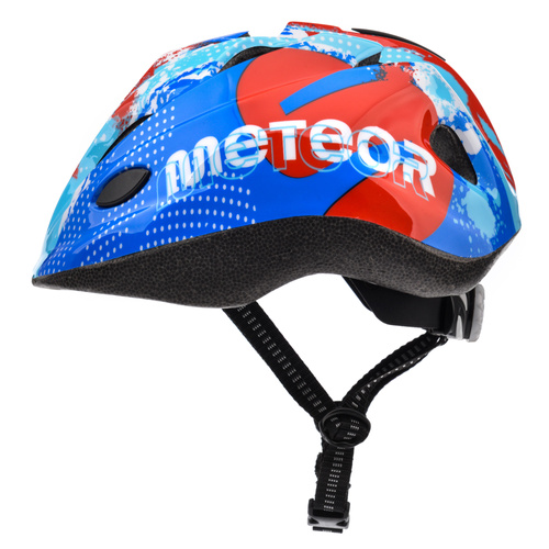 Kask rowerowy Meteor HB6-5 M 52-56 cm Map blue