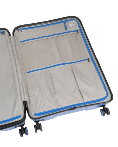 Średnia walizka SwissBags Echo 67 cm morski