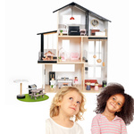 Wooden dollhouse 