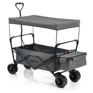 Wózek transportowy z daszkiem Meteor XR-100 szary