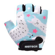 Rękawiczki rowerowe Meteor Kids XS Alpacas