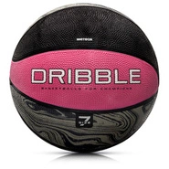 Piłka do koszykówki Meteor Dribble różowy