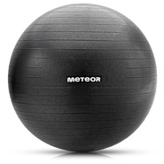 Piłka fitness Meteor 75 cm czarna