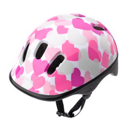 Kask rowerowy dla dzieci Meteor KS06 XS 44-48 cm Pink hearts