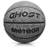 Piłka do koszykówki Meteor Ghost odblaskowy biały 7