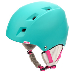 Kask narciarski Meteor Kiona M różowy/miętowy 55-58cm