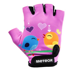 Rękawiczki rowerowe Meteor Kids S Owl