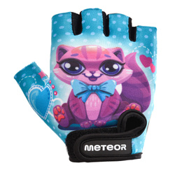 Rękawiczki rowerowe Meteor Kids XS Kitty