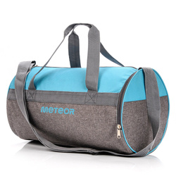 Torba fitness Meteor Siggy 25 l niebieski/szary melanż