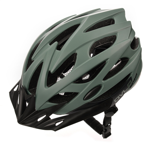 Kask rowerowy Meteor Ovlo M 55-58 cm zielony